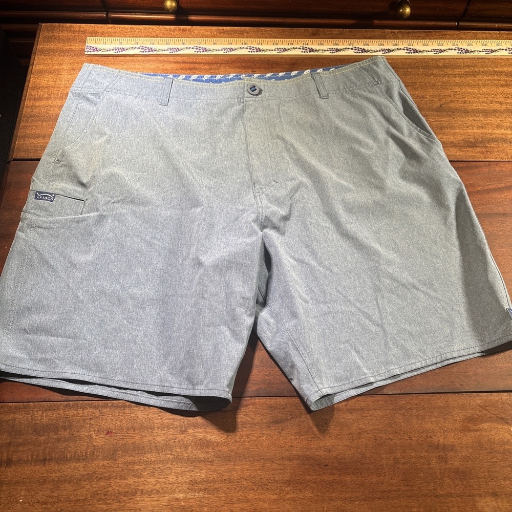 AFTCO Men's Sz 38 Light Blue Fishing Shorts